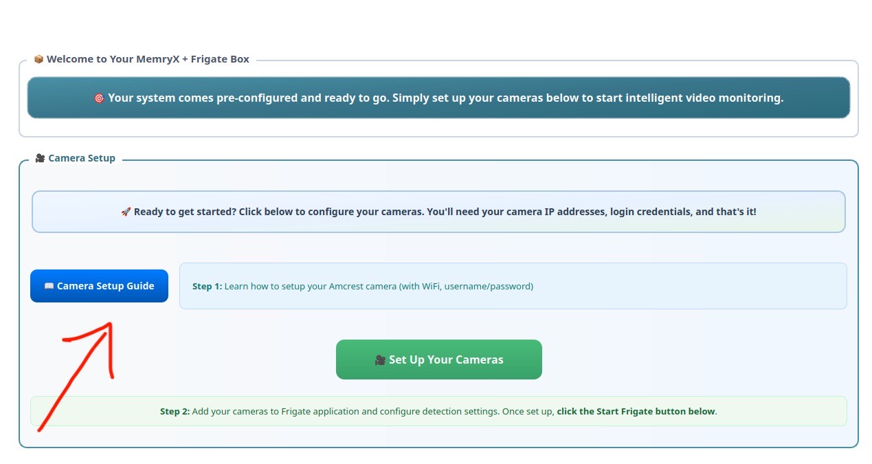 Amcrest Camera Setup Guide
